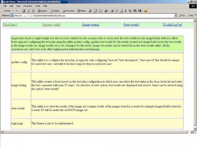 Download web tool or web app Radi a light weight test director tool Download web tool or web app Radi a light weight test director tool