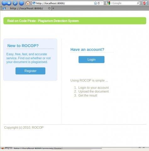 Download web tool or web app RAID ON CODE PIRATE (ROCOP)