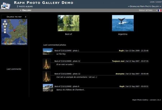 Download web tool or web app Raph Photo Gallery