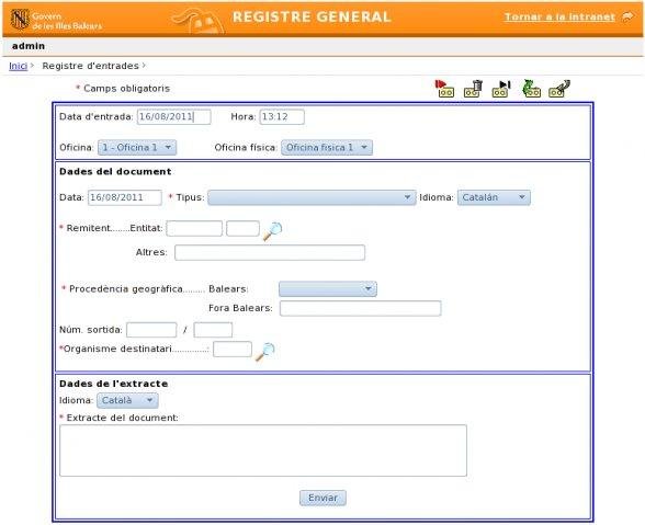 Download web tool or web app Registre