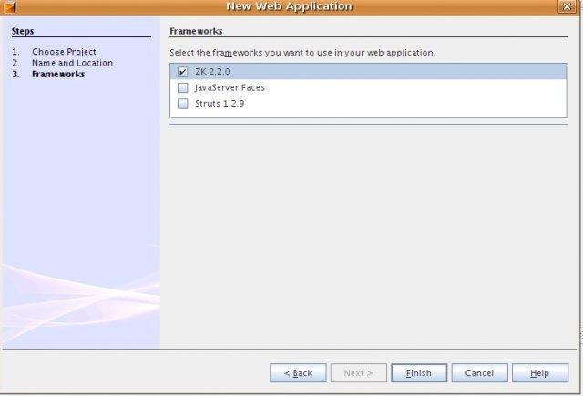 Download web tool or web app REM - A NetBeans Module for ZK