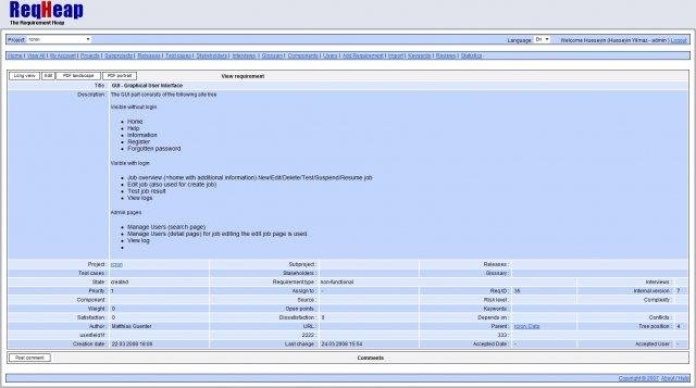 Download web tool or web app Requirement Heap