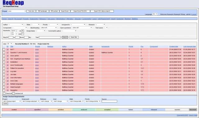 Download web tool or web app Requirement Heap