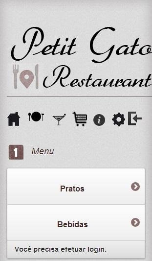 Download web tool or web app Restaurante Petit Gateau