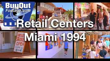 Free download Retail Centers Miami 1994 Vintage Stock Footage video and edit with RedcoolMedia movie maker MovieStudio video editor online and AudioStudio audio editor onlin