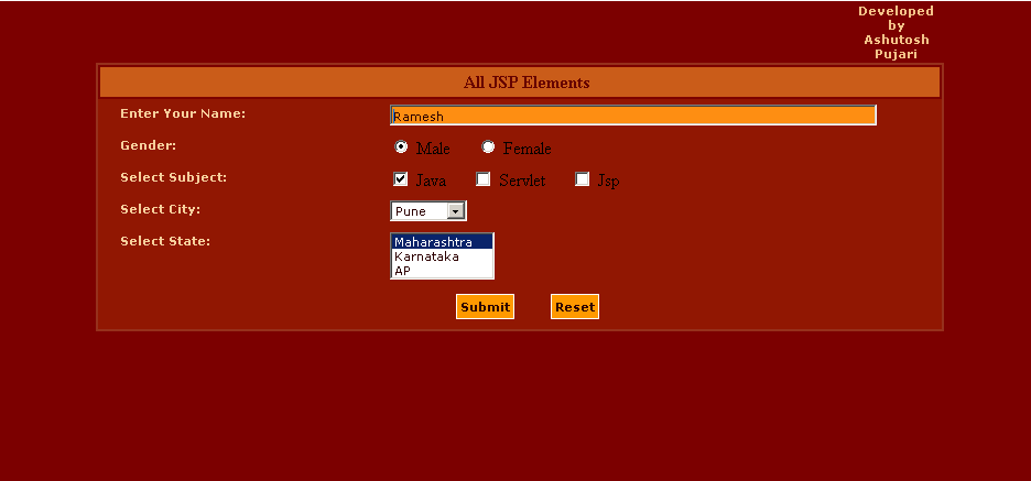 Download web tool or web app retrieving html form data