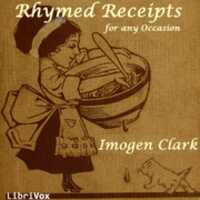 Free download Rhymed Receipts for Any Occasion audio book and edit with RedcoolMedia movie maker MovieStudio video editor online and AudioStudio audio editor onlin