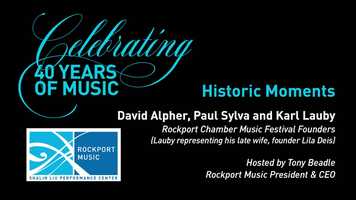 Free download Rockport Chamber Music Festival Founders Programming Vision  Legacy video and edit with RedcoolMedia movie maker MovieStudio video editor online and AudioStudio audio editor onlin