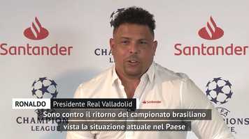 Free download Ronaldo Contrario al ritorno del campionato brasiliano video and edit with RedcoolMedia movie maker MovieStudio video editor online and AudioStudio audio editor onlin