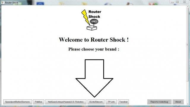 Download web tool or web app Router Shock