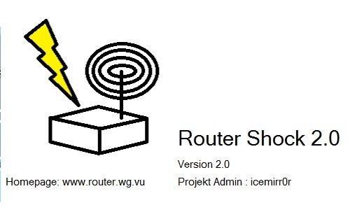 Download web tool or web app Router Shock