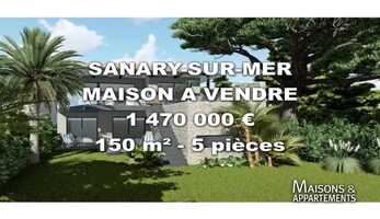 Free download SANARY-SUR-MER - MAISON A VENDRE - 1 470 000  - 150 m - 5 pice(s) video and edit with RedcoolMedia movie maker MovieStudio video editor online and AudioStudio audio editor onlin