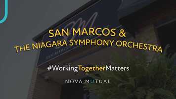 Free download San Marcos  The Niagara Symphony Orchestra - #WorkingTogetherMatters video and edit with RedcoolMedia movie maker MovieStudio video editor online and AudioStudio audio editor onlin