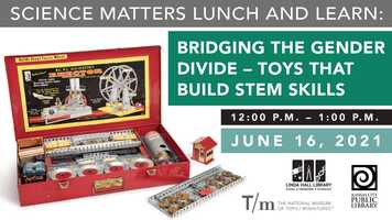 Free download Science Matters Lunch and Learn: Bridging the Gender Divide  Toys that Build STEM Skills video and edit with RedcoolMedia movie maker MovieStudio video editor online and AudioStudio audio editor onlin