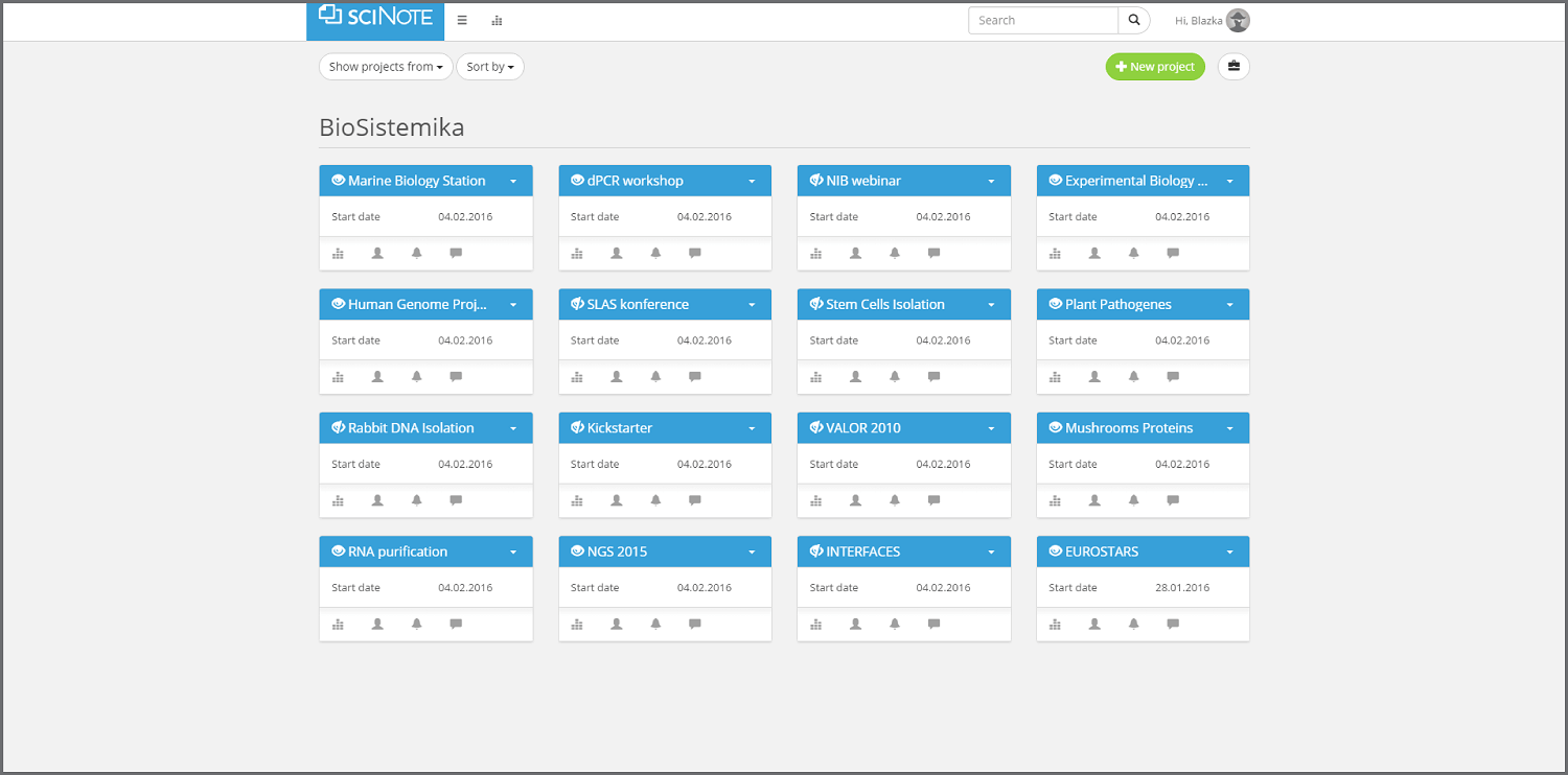 Download web tool or web app sciNote