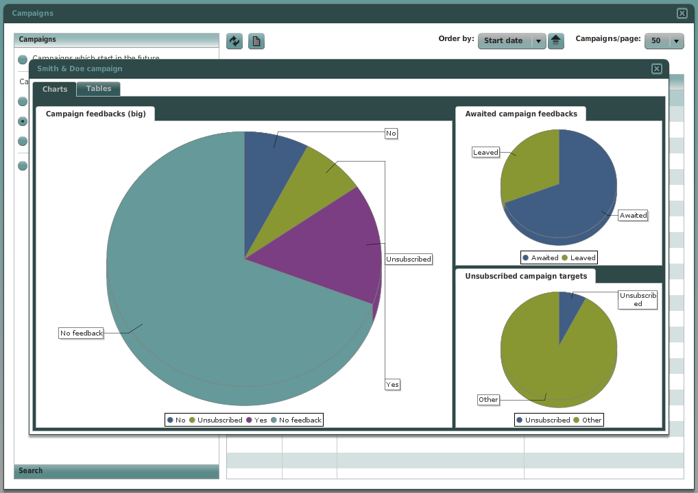 Download web tool or web app Secretica CRM