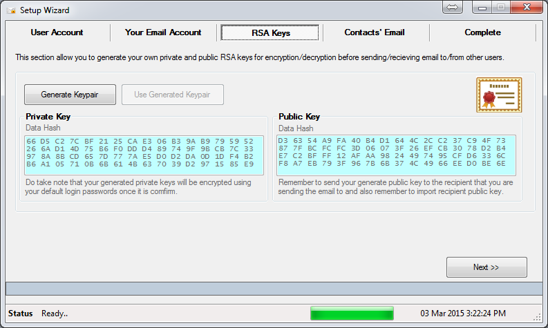 Download web tool or web app SecureMail