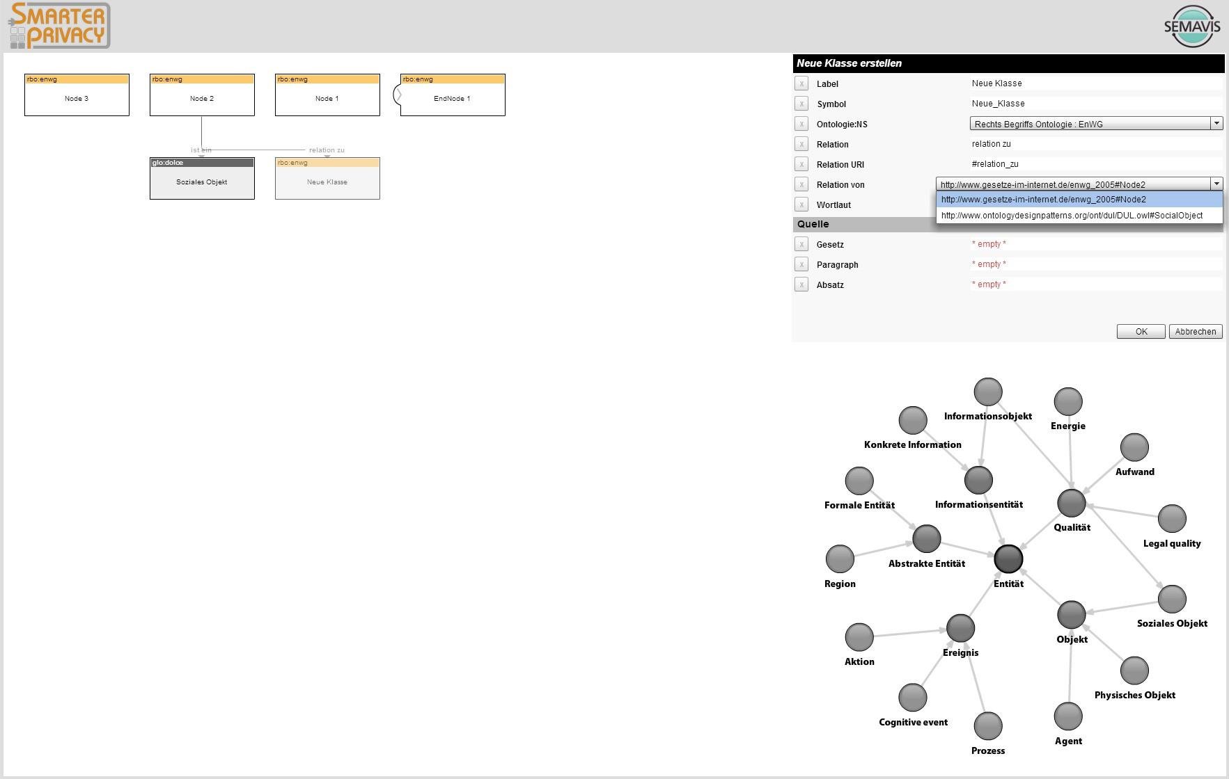 Download web tool or web app SemaVis (Flex UI)