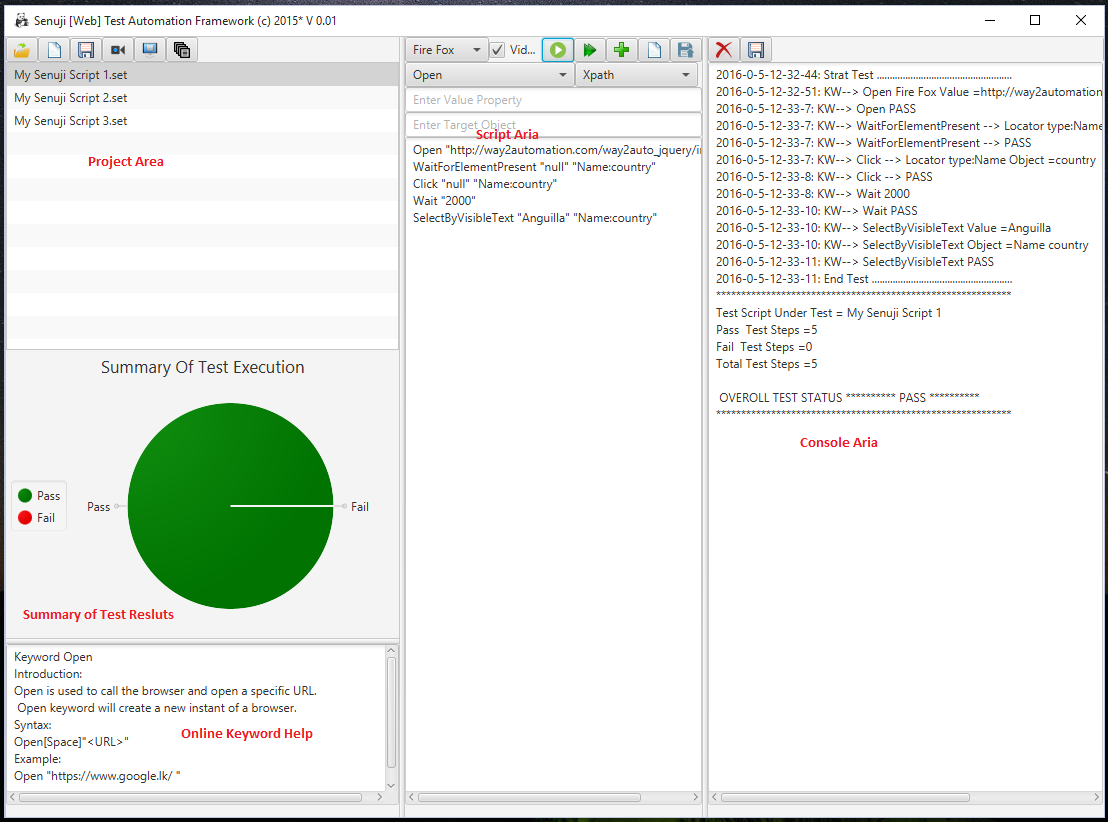 Download web tool or web app Senuji Web Testing Framework