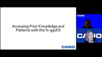 Free download Sept 2021 Webinar - Accessing Prior Knowledge and Patterns with the fx-991EX video and edit with RedcoolMedia movie maker MovieStudio video editor online and AudioStudio audio editor onlin