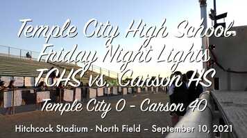 Free download September 10, 2021  Temple City High School vs. Carson High School video and edit with RedcoolMedia movie maker MovieStudio video editor online and AudioStudio audio editor onlin