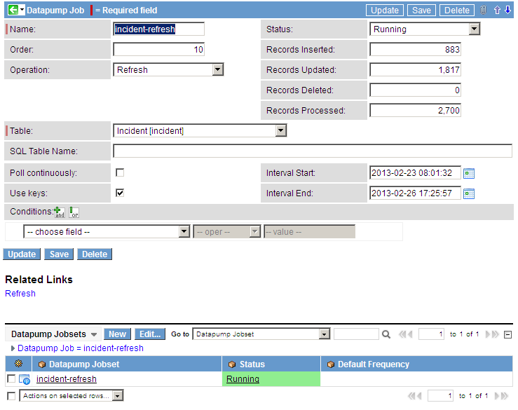 Download web tool or web app ServiceNow Data Mart Loader