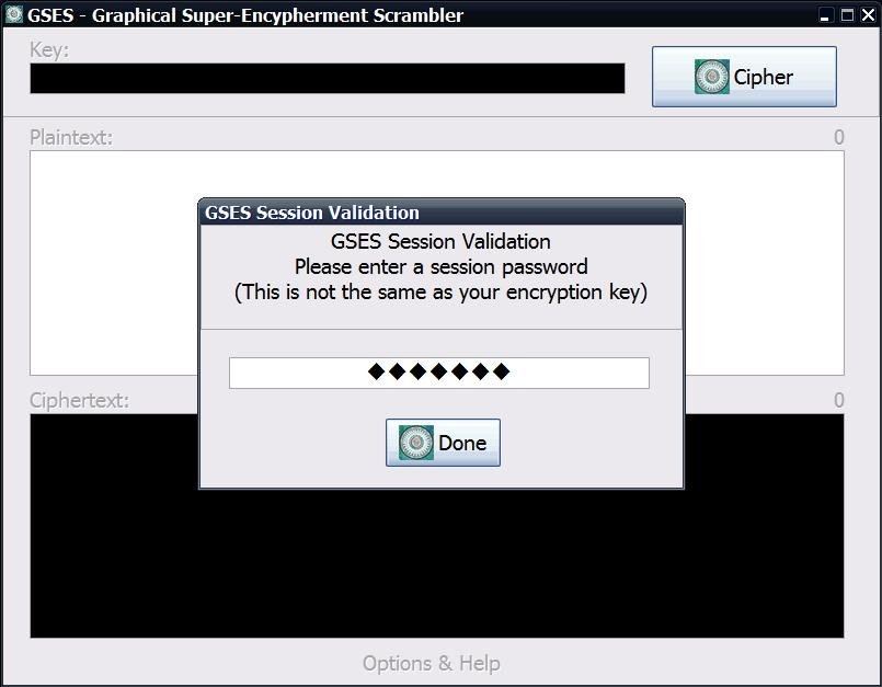 Download web tool or web app SES Super-Encypherment Scrambler