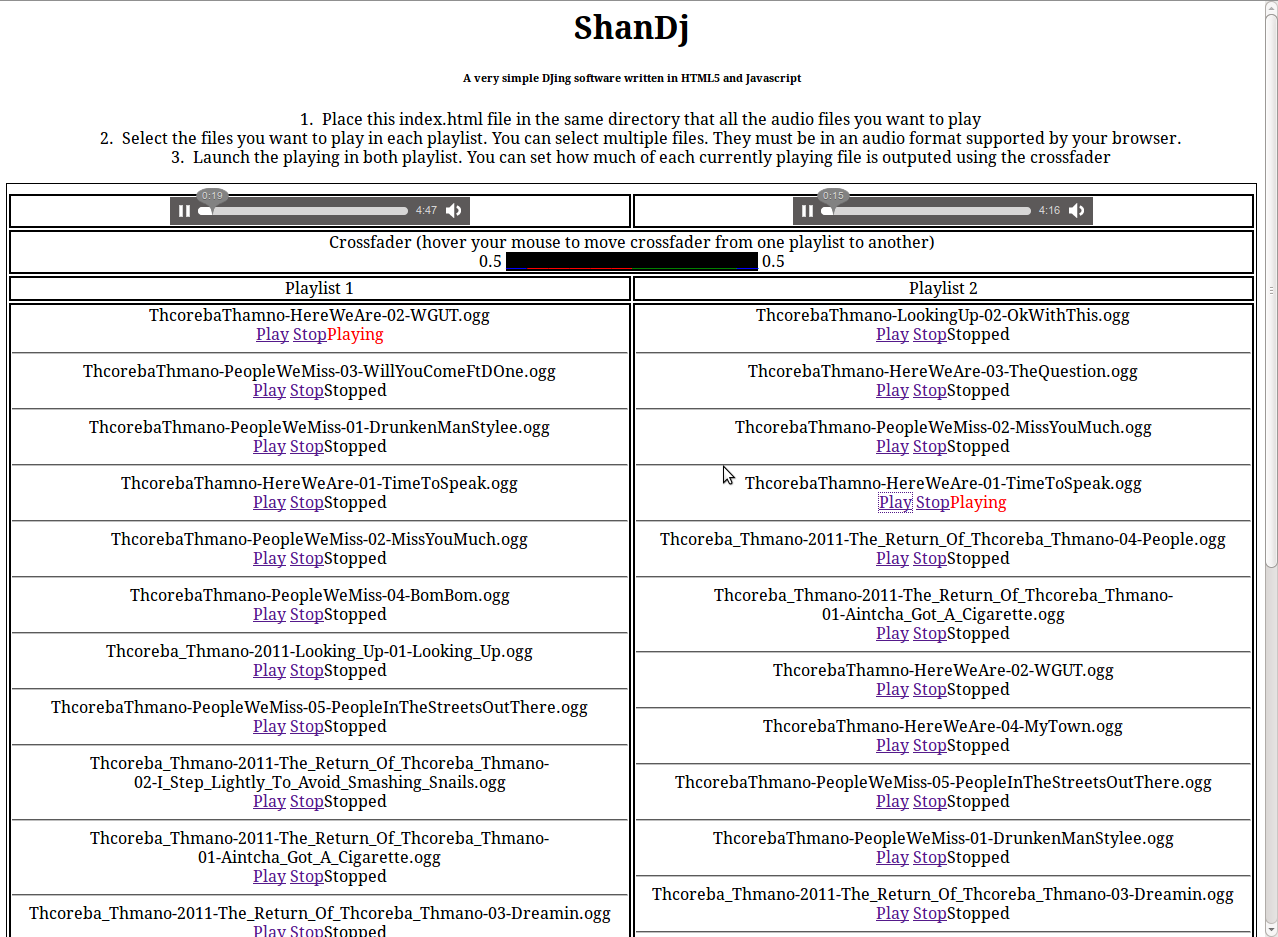 Download web tool or web app ShanDj