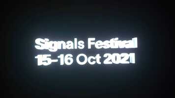 Free download Signals Festival 2021 video and edit with RedcoolMedia movie maker MovieStudio video editor online and AudioStudio audio editor onlin