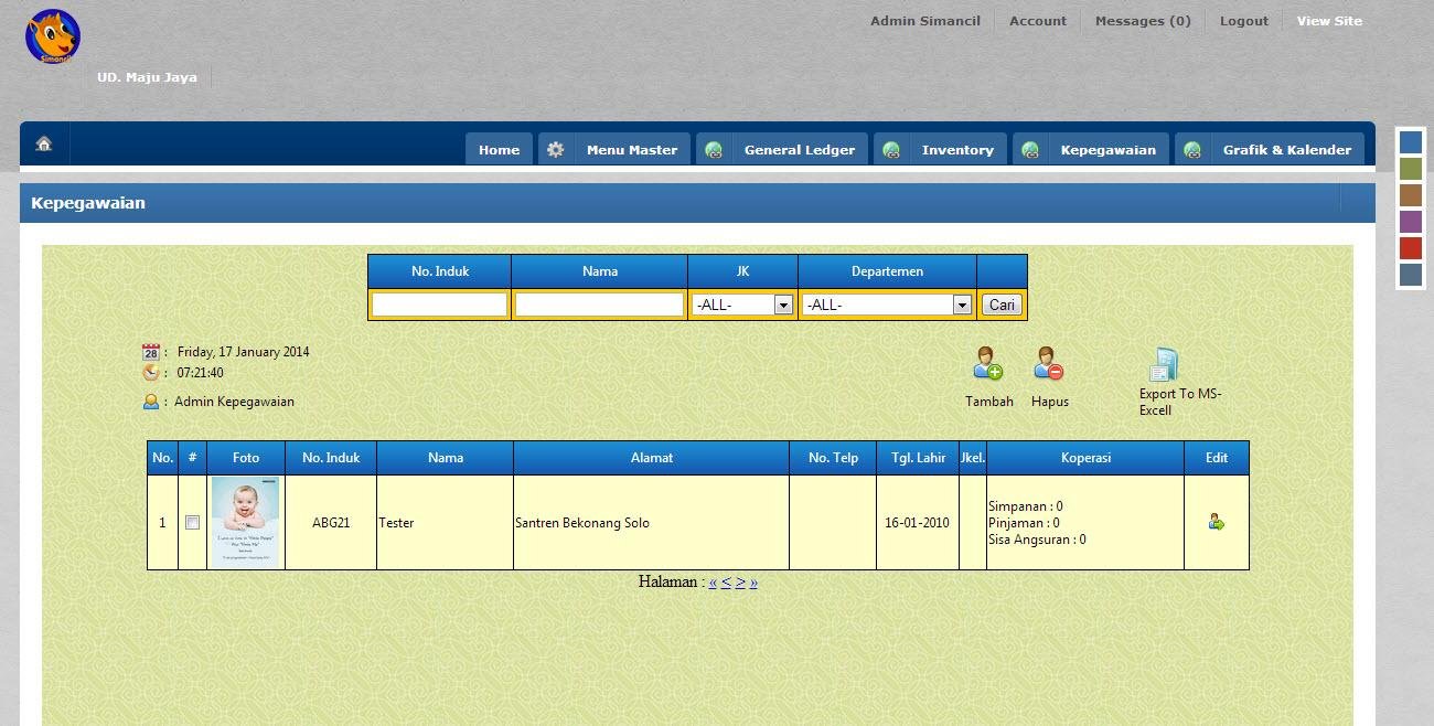 Download web tool or web app SiMancil