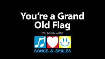 Free download Singalong: Youre a Grand Old Flag video and edit with RedcoolMedia movie maker MovieStudio video editor online and AudioStudio audio editor onlin