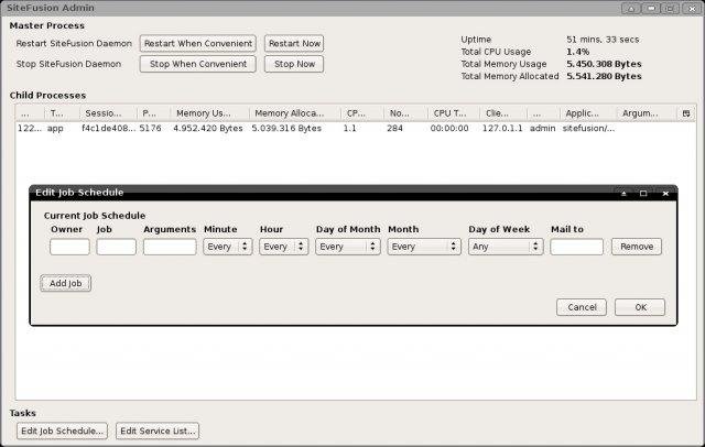 Download web tool or web app SiteFusion