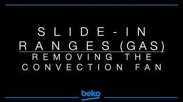 Free download Slide-In Range (Gas) - Removing The Convection Fan video and edit with RedcoolMedia movie maker MovieStudio video editor online and AudioStudio audio editor onlin