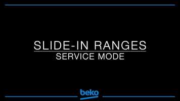 Free download Slide-in Ranges - Service Mode video and edit with RedcoolMedia movie maker MovieStudio video editor online and AudioStudio audio editor onlin