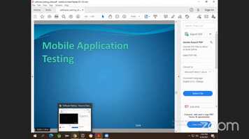 Free download Software Testing - How to Find Bug from Mobile App.mp4 video and edit with RedcoolMedia movie maker MovieStudio video editor online and AudioStudio audio editor onlin