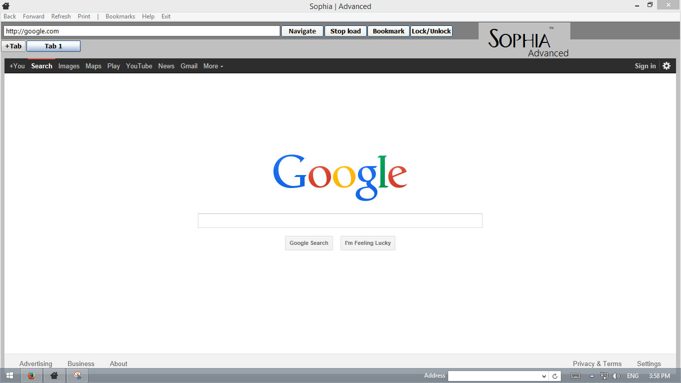 Download web tool or web app Sophia Browser