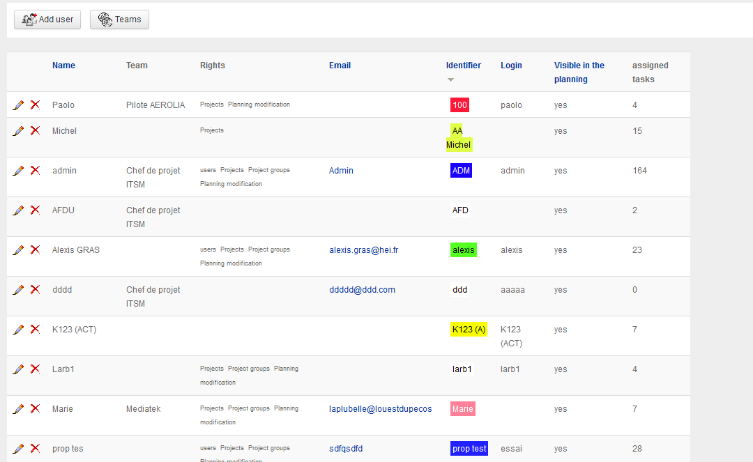 Download web tool or web app SO Planning