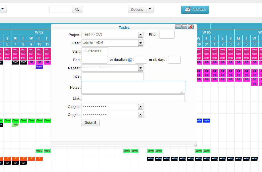 Download web tool or web app SO Planning