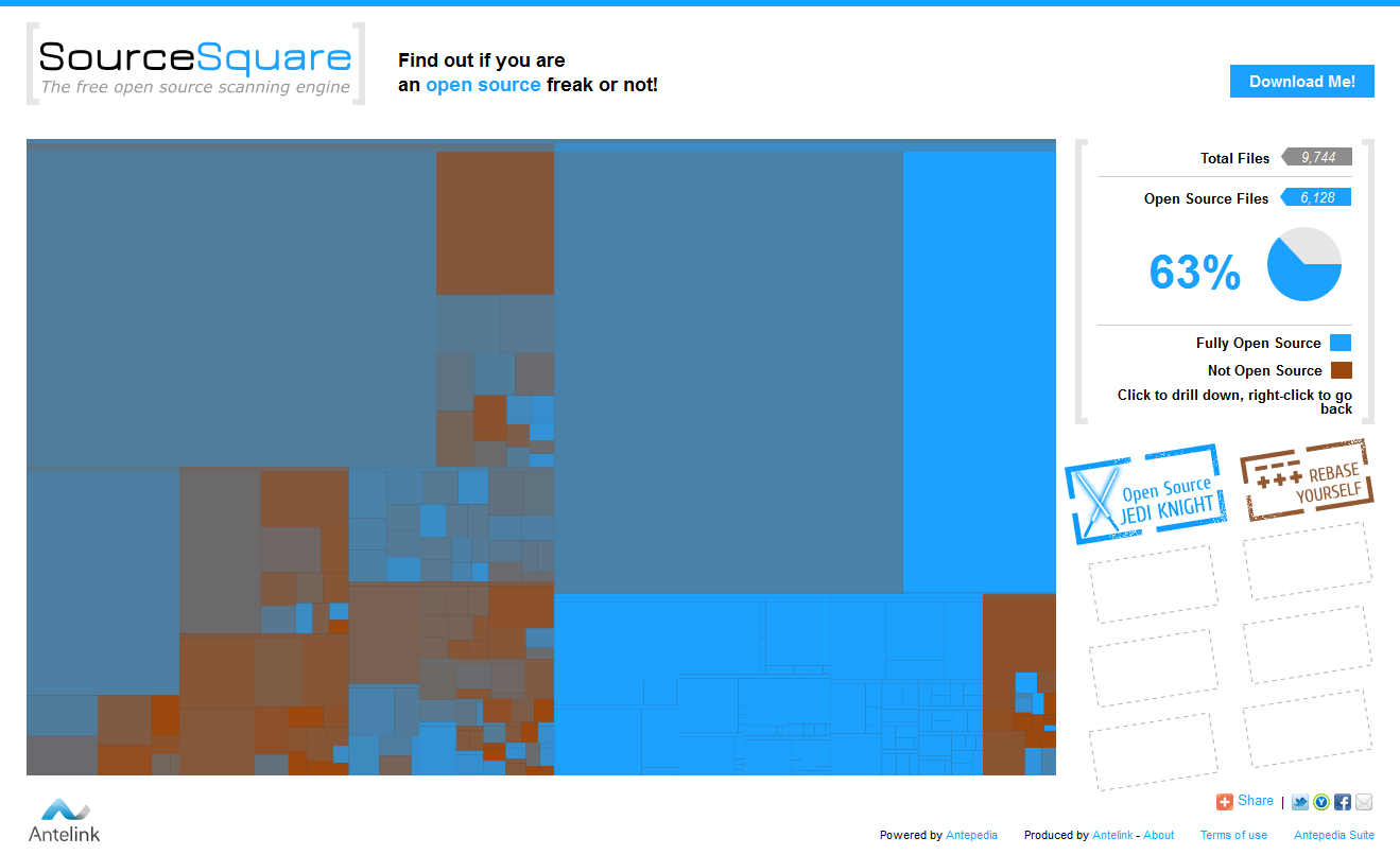 Download web tool or web app SourceSquare