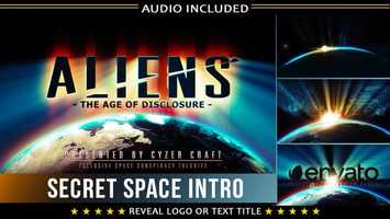 Free download Space Intro | Alien Sci-fi Secrets Logo | After Effects Project Files - Videohive template video and edit with RedcoolMedia movie maker MovieStudio video editor online and AudioStudio audio editor onlin