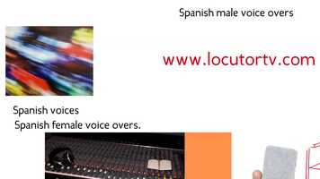 Free download Spanish voice over. Voice over Spanish video and edit with RedcoolMedia movie maker MovieStudio video editor online and AudioStudio audio editor onlin