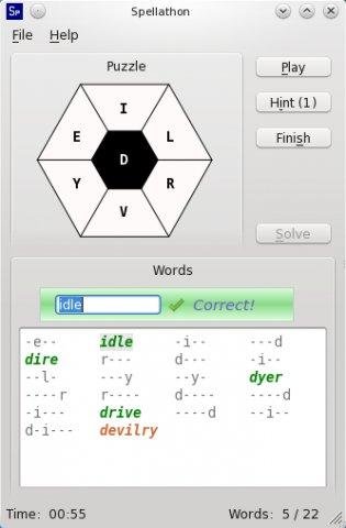 Download web tool or web app Spellathon