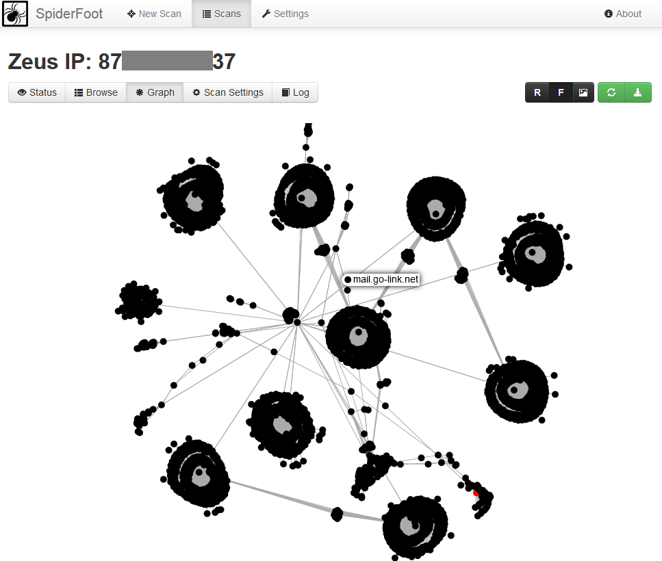 Download web tool or web app SpiderFoot