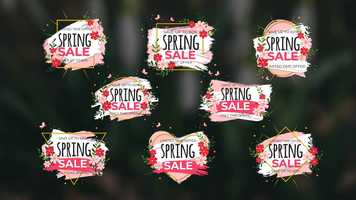 Free download Spring Sale Titles After Effects Templates video and edit with RedcoolMedia movie maker MovieStudio video editor online and AudioStudio audio editor onlin