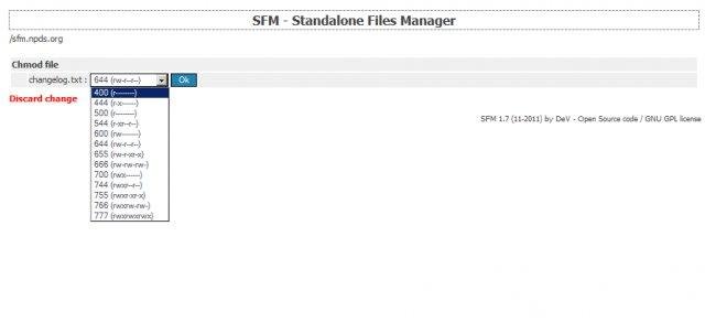 Download web tool or web app Standalone Files Manager - SFM