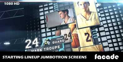 Free download Starting Lineup Jumbotron Screens | After Effects Project Files - Videohive template video and edit with RedcoolMedia movie maker MovieStudio video editor online and AudioStudio audio editor onlin