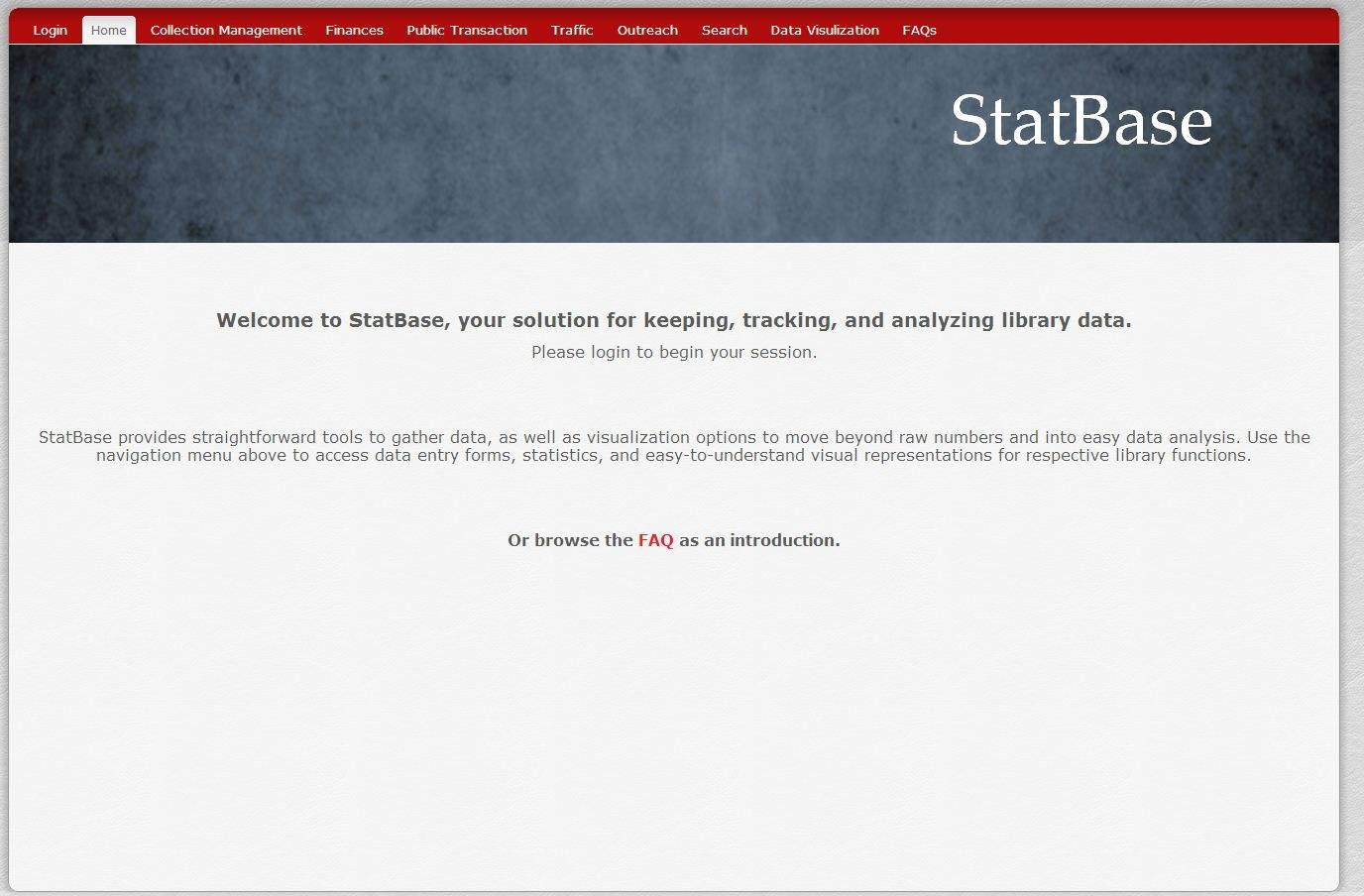 Download web tool or web app StatBase