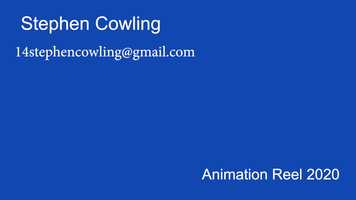 Free download Stephen Cowling Animation Showreel video and edit with RedcoolMedia movie maker MovieStudio video editor online and AudioStudio audio editor onlin