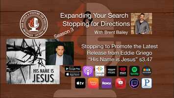 Free download Stopping to Promote the Latest Release from Eddie Griego His Name is Jesus s3.47 video and edit with RedcoolMedia movie maker MovieStudio video editor online and AudioStudio audio editor onlin