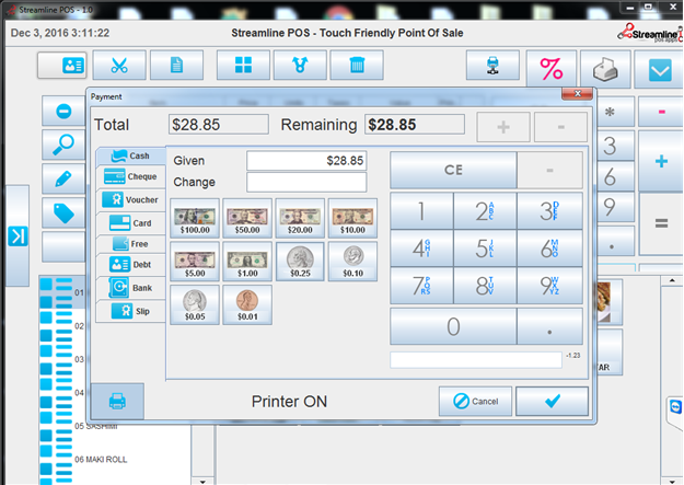 Download web tool or web app Streamline POS